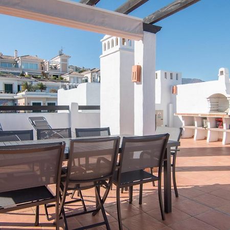 Ferienwohnung 2186-Luxury Sea View Penthouse In Casares Costa Exterior foto