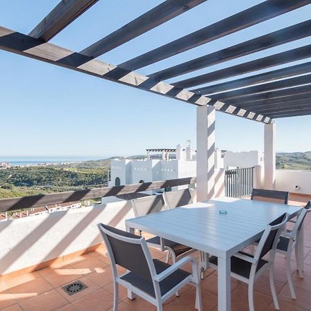 Ferienwohnung 2186-Luxury Sea View Penthouse In Casares Costa Exterior foto