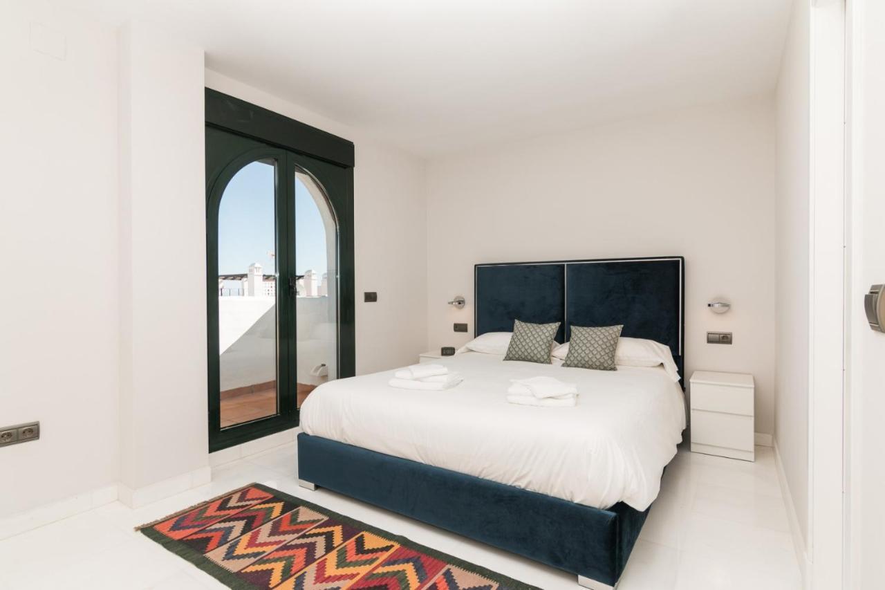 Ferienwohnung 2186-Luxury Sea View Penthouse In Casares Costa Exterior foto
